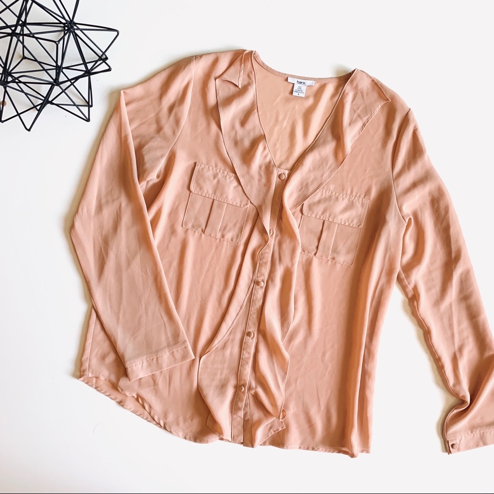 Bar lll Button Down Blouse